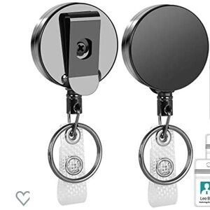 Set Of 2 Badge Retractors